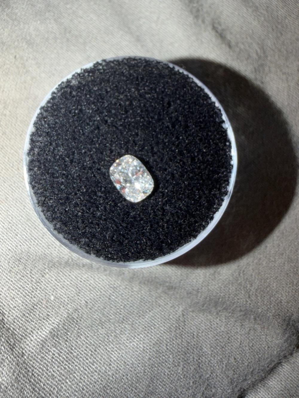 1.02ct CUSHION CUT IGI CERTIFIED LAB DIAMOND